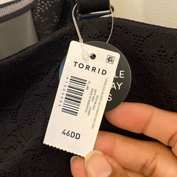 Torrid removable Multi way straps, bra size 46DD - Picture 7 of 10